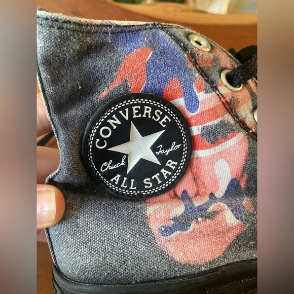 Converse Chuck Taylor All Star Andy Warhol Black size Women's 8/Men's 6 - Picture 3 of 5